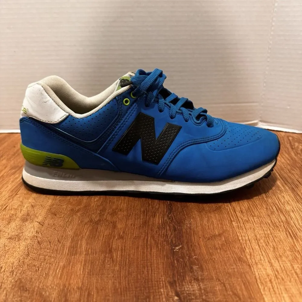 New Balance 574 Shoes Mens Sz 9.5 ML574ACA Paint Chip Sneakers Classic Retro 90s - Picture 4 of 9